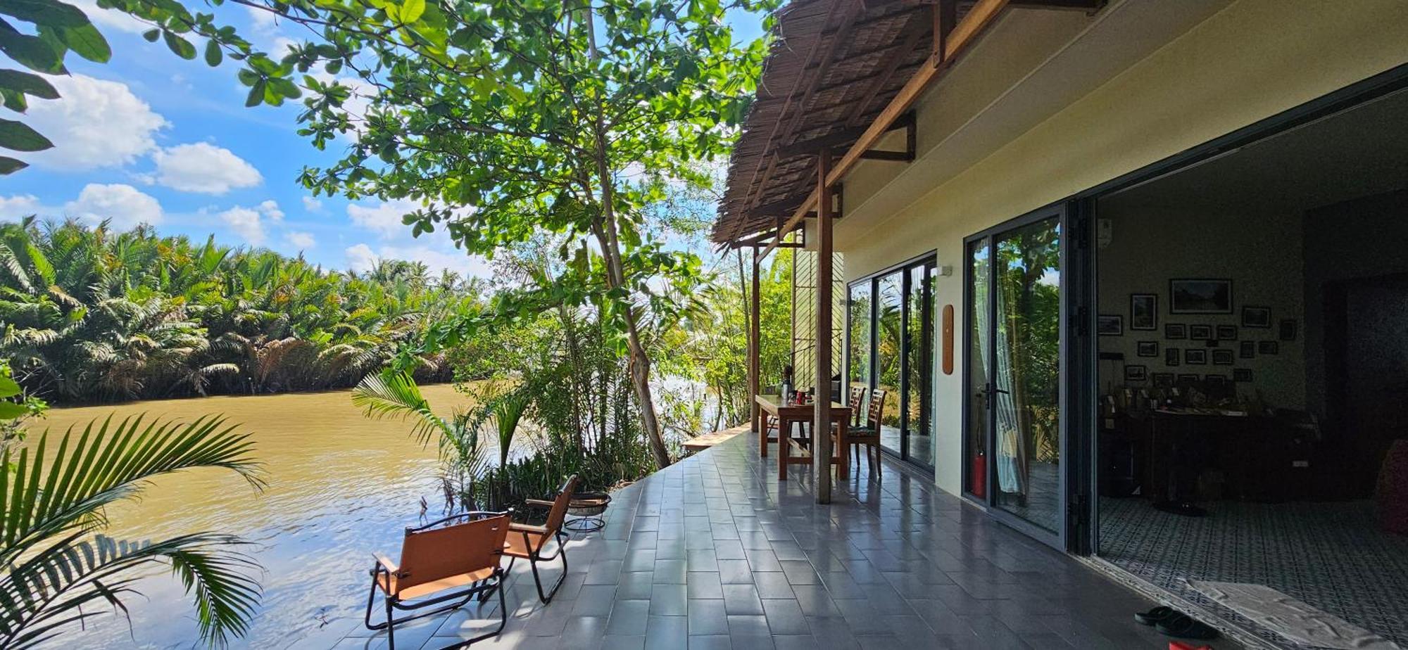 Innerzen Riverside Homestay Ben Tre - Japanese Style Exterior foto